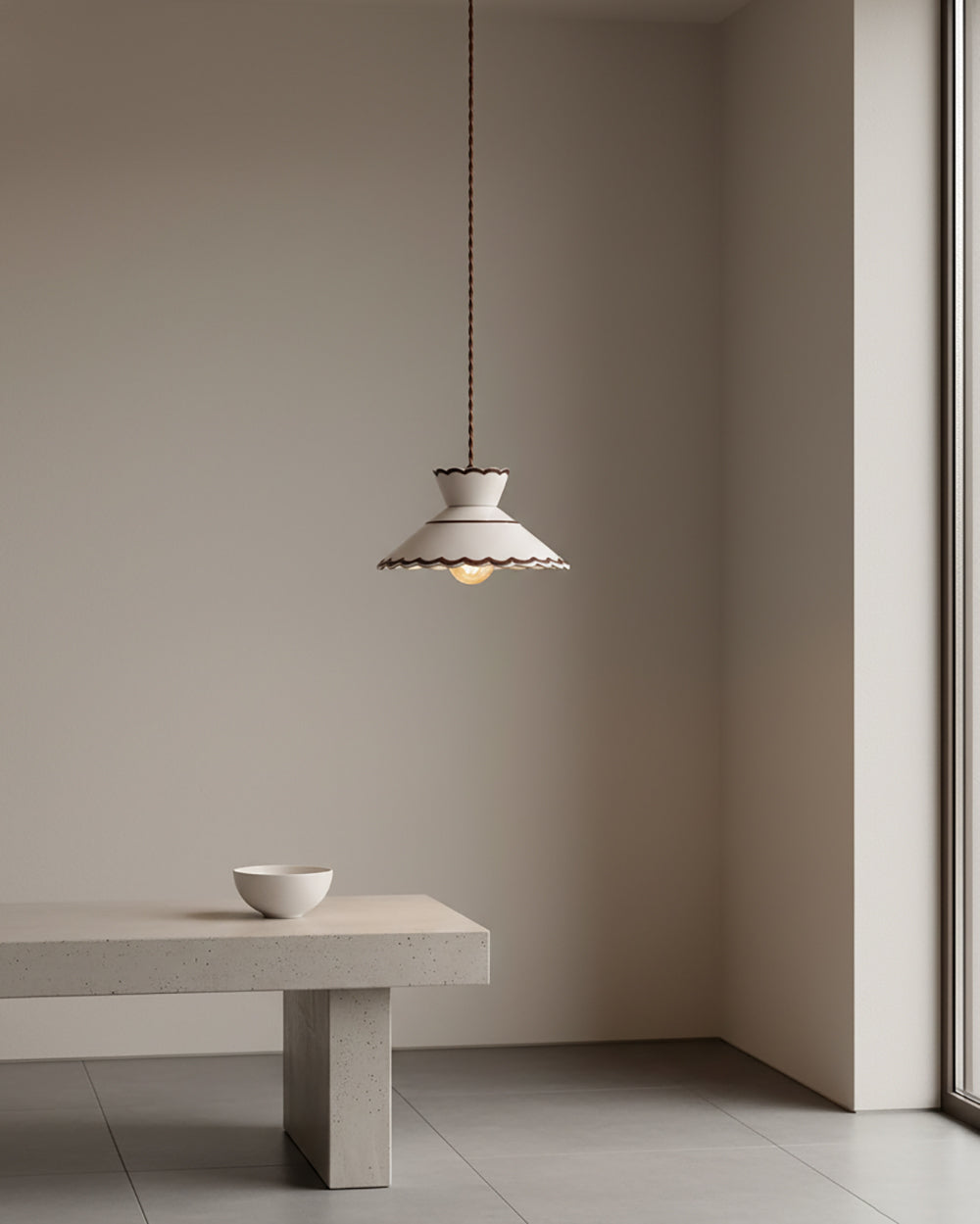 Festonia Pendant Light — product and interior detail 5