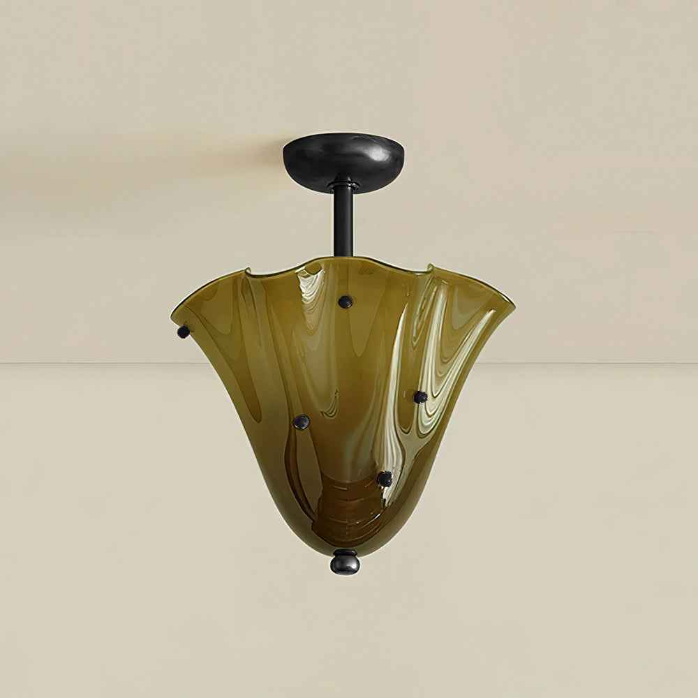 Fiorelle Bloom Glass Ceiling Light — product detail 7