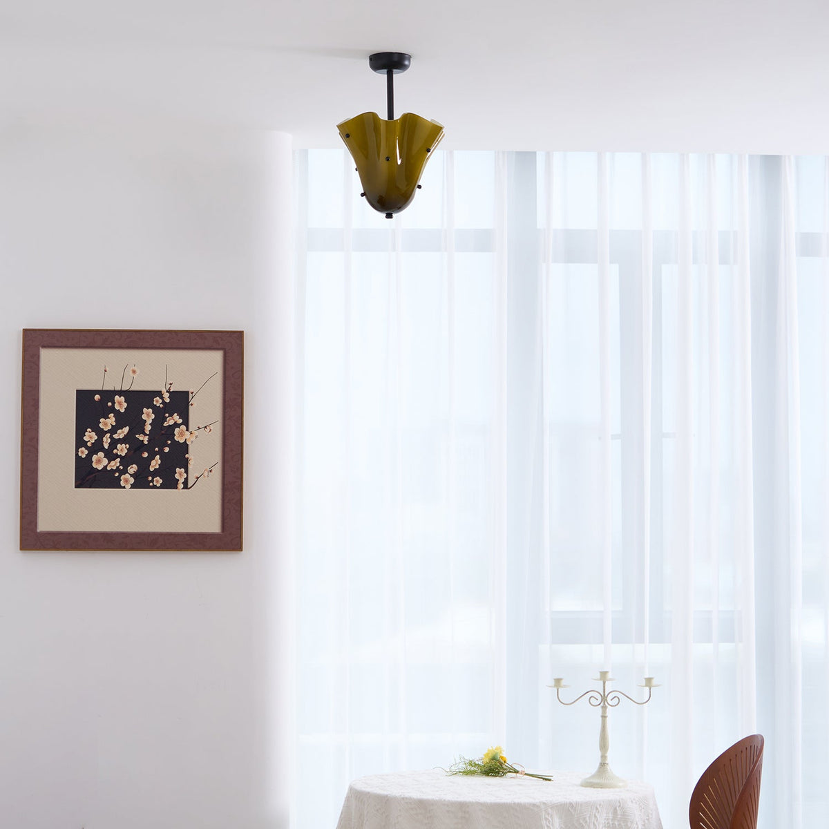 Fiorelle Bloom Glass Ceiling Light — product detail 9