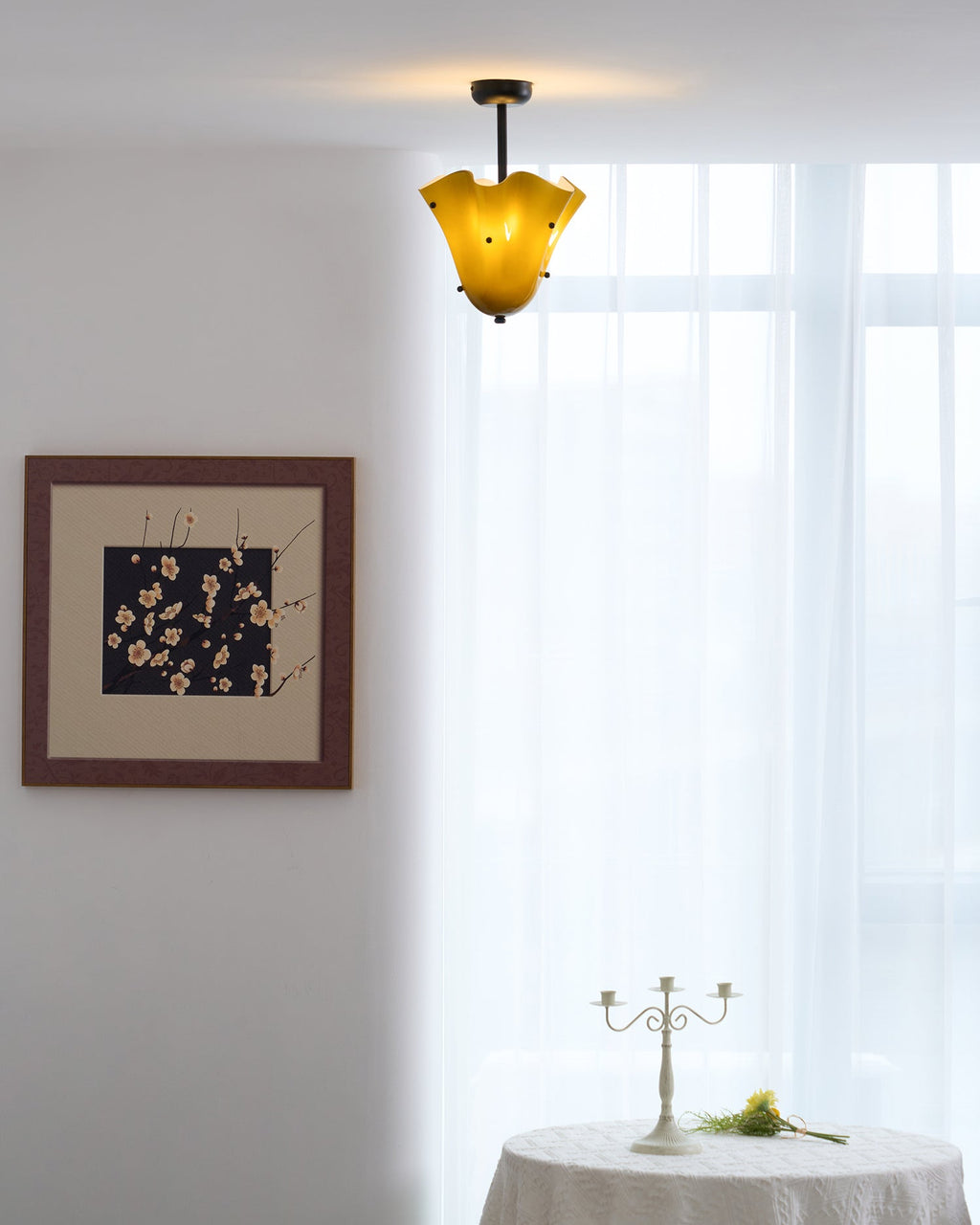Fiorelle Bloom Glass Ceiling Light — product detail 13