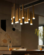 Firewood Stick Wood LED Cluster Chandelier - product view 18