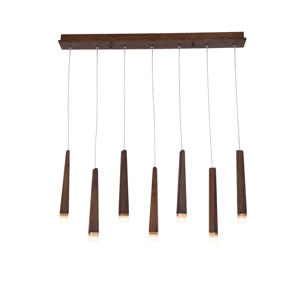 Firewood Stick Wood LED Cluster Chandelier - product view 41