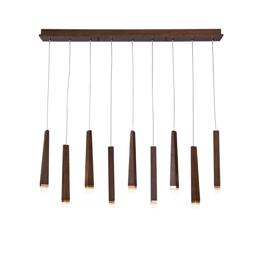 Firewood Stick Wood LED Cluster Chandelier - product view 42