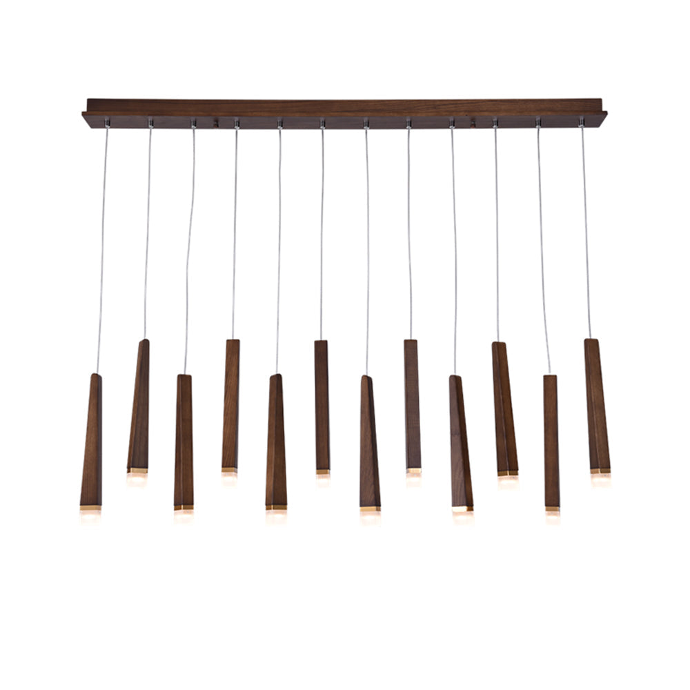 Firewood Stick Wood LED Cluster Chandelier - product view 43
