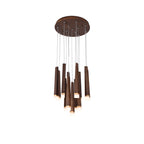 Firewood Stick Wood LED Cluster Chandelier - product view 44