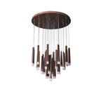 Firewood Stick Wood LED Cluster Chandelier - product view 46