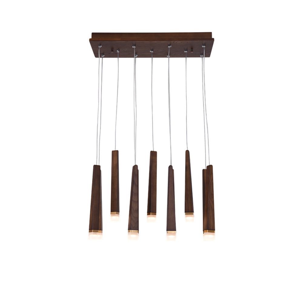 Firewood Stick Wood LED Cluster Chandelier - product view 47