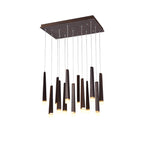 Firewood Stick Wood LED Cluster Chandelier - product view 48