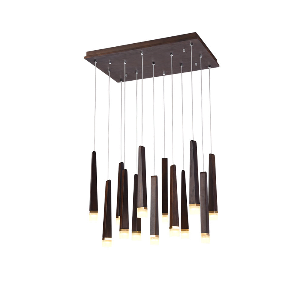 Firewood Stick Wood LED Cluster Chandelier - product view 48