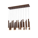 Firewood Stick Wood LED Cluster Chandelier - product view 49