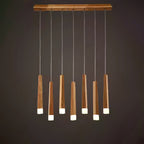 Firewood Stick Wood LED Cluster Chandelier - product view 60
