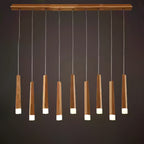 Firewood Stick Wood LED Cluster Chandelier - product view 64
