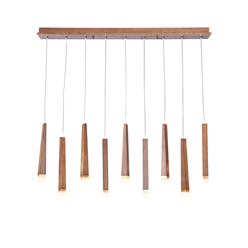Firewood Stick Wood LED Cluster Chandelier - product view 65
