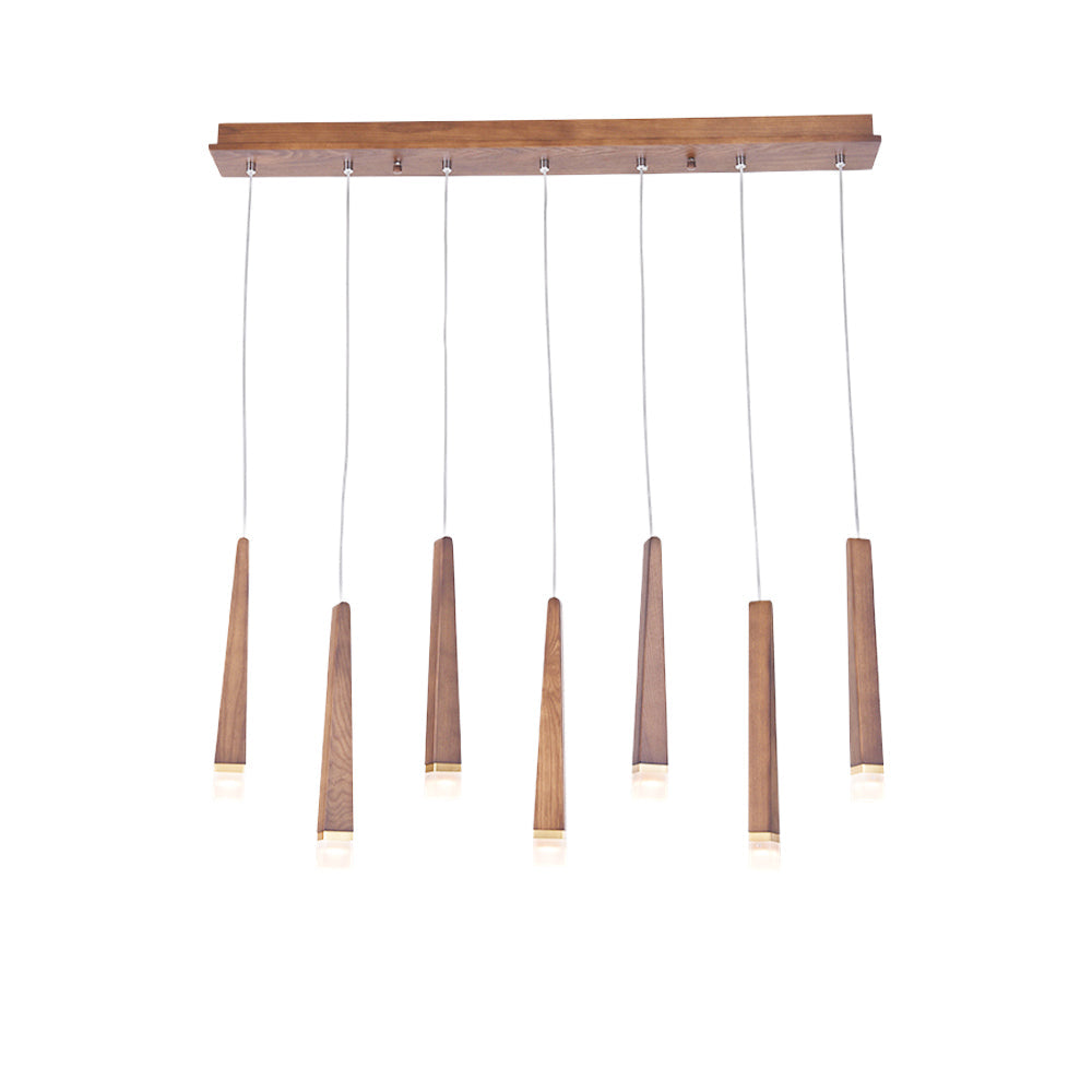 Firewood Stick Wood LED Cluster Chandelier - product view 66