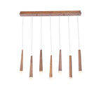 Firewood Stick Wood LED Cluster Chandelier - product view 66