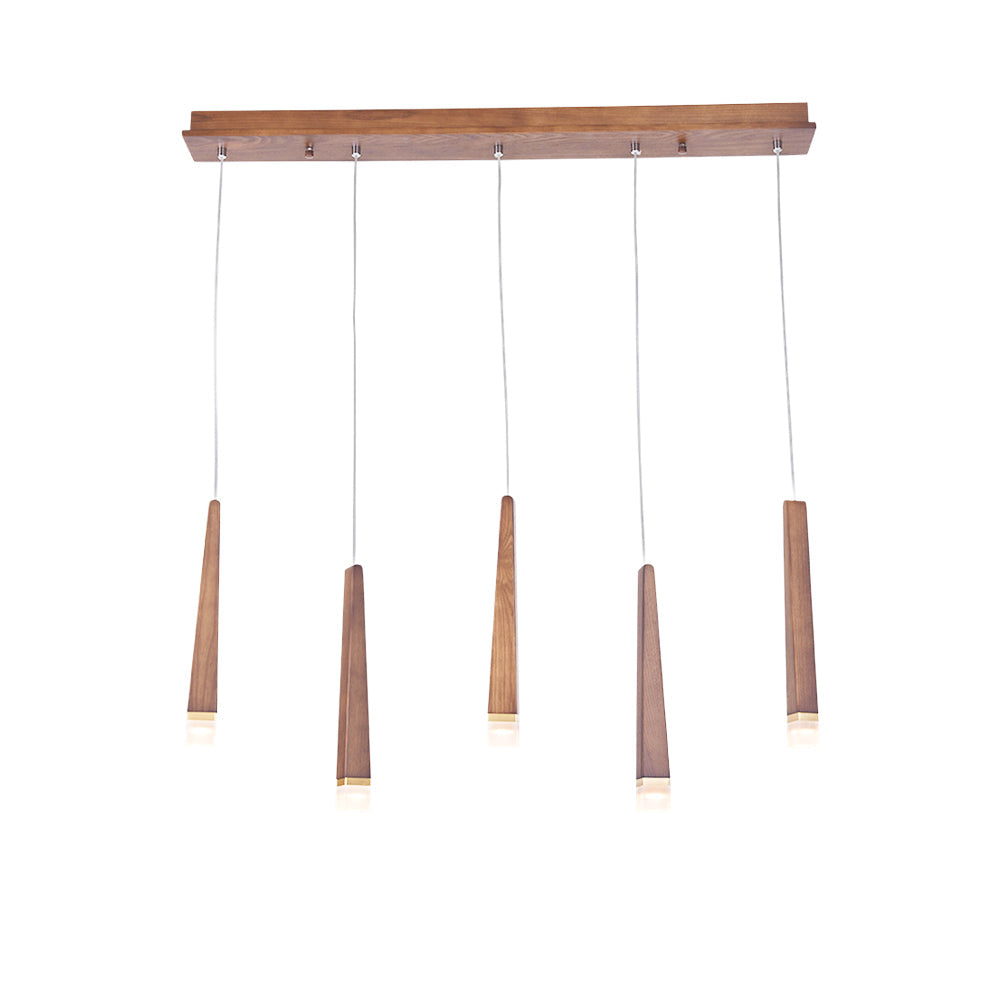 Firewood Stick Wood LED Cluster Chandelier - product view 68