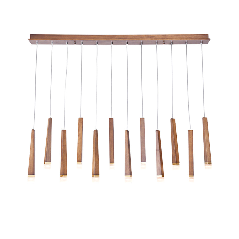 Firewood Stick Wood LED Cluster Chandelier - product view 71