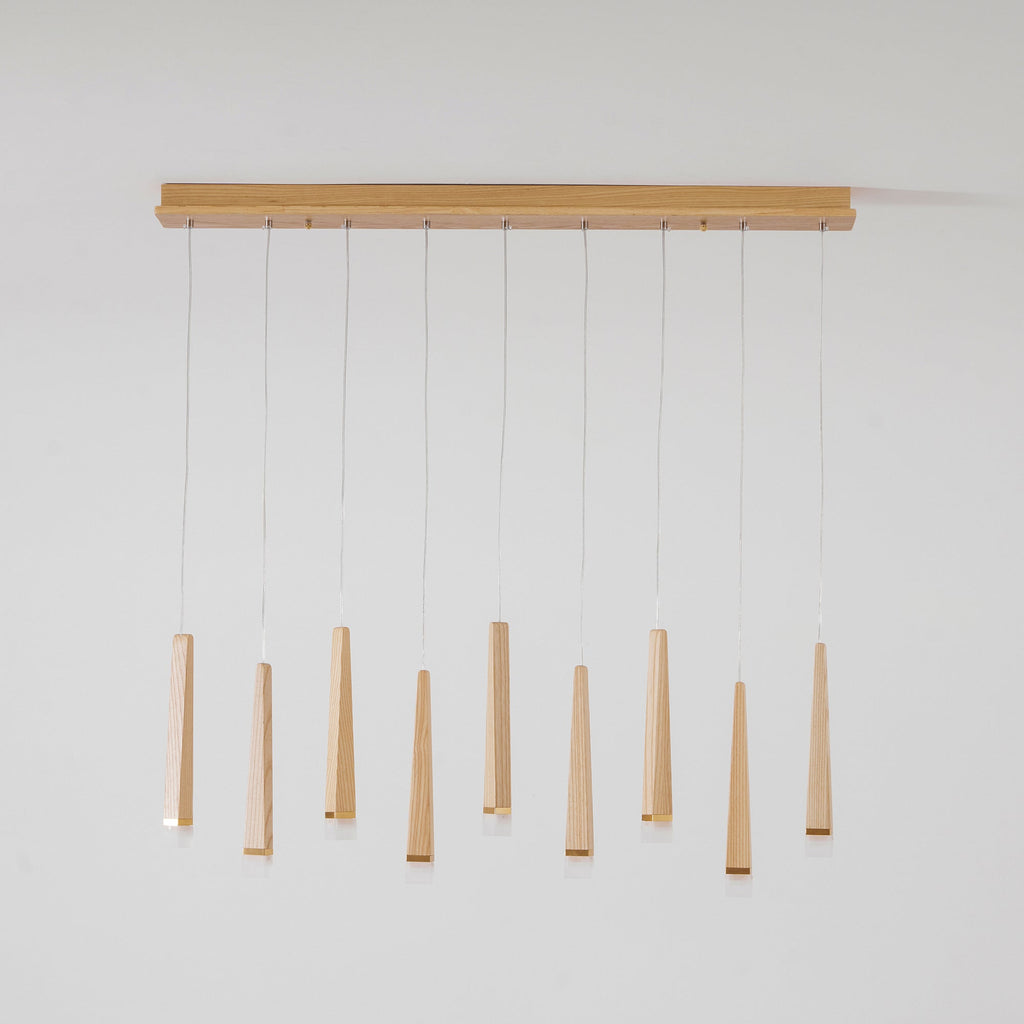 Firewood Stick Wood LED Cluster Chandelier - product view 72