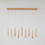 Firewood Stick Wood LED Cluster Chandelier - product view 72