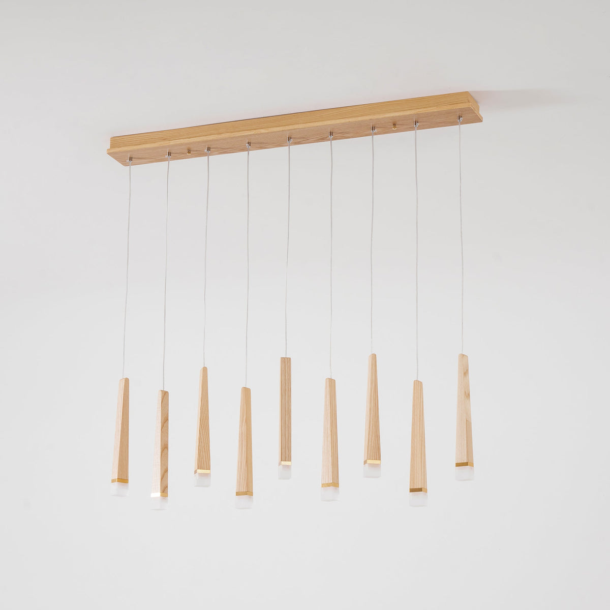 Firewood Stick Wood LED Cluster Chandelier - product view 73