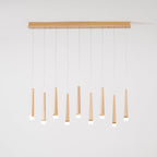Firewood Stick Wood LED Cluster Chandelier - product view 78