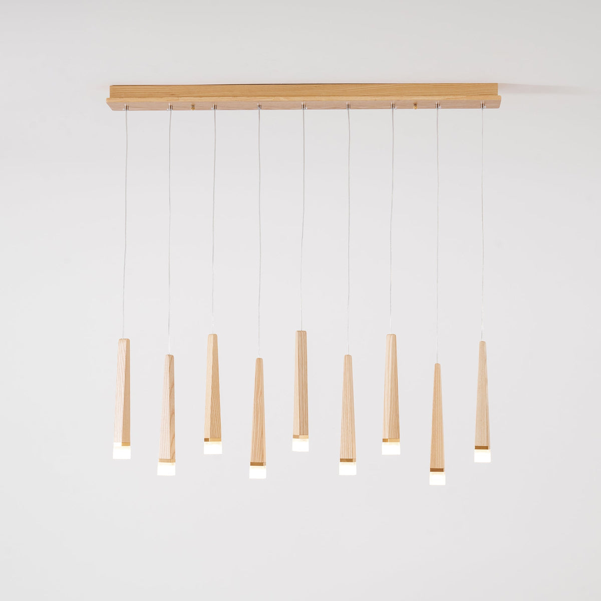Firewood Stick Wood LED Cluster Chandelier - product view 78