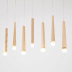 Firewood Stick Wood LED Cluster Chandelier - product view 80