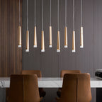 Firewood Stick Wood LED Cluster Chandelier - product view 81