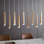 Firewood Stick Wood LED Cluster Chandelier - product view 82