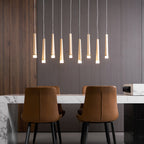 Firewood Stick Wood LED Cluster Chandelier - product view 85