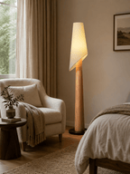 Flag Wood and Fabric Floor Lamp — design and interior detail 4