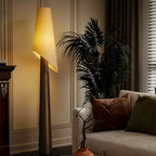 Flag Wood and Fabric Floor Lamp — design and interior detail 8