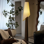Flag Wood and Fabric Floor Lamp — design and interior detail 9