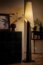 Flag Wood and Fabric Floor Lamp — design and interior detail 12