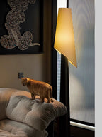 Flag Wood and Fabric Floor Lamp — design and interior detail 17