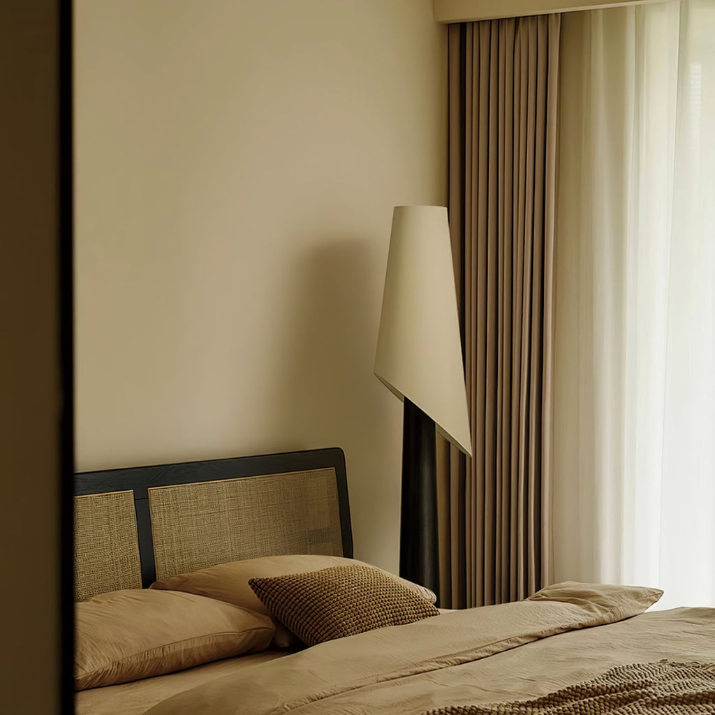 Flag Wood and Fabric Floor Lamp — design and interior detail 19