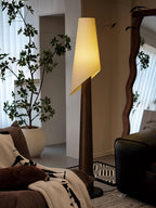 Flag Wood and Fabric Floor Lamp — design and interior detail 23