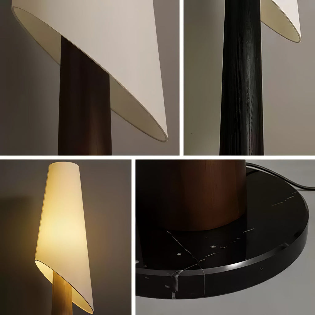 Flag Wood and Fabric Floor Lamp — design and interior detail 24