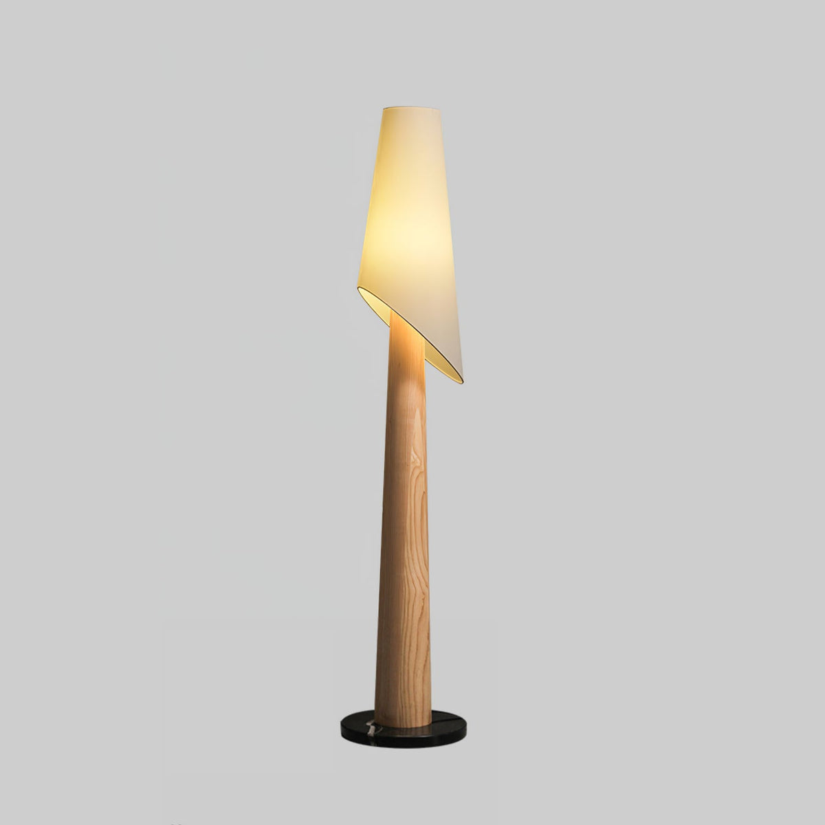 Flag Wood and Fabric Floor Lamp — design and interior detail 25