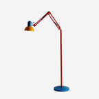 Flexo Color-Block Adjustable Floor Lamp — product view