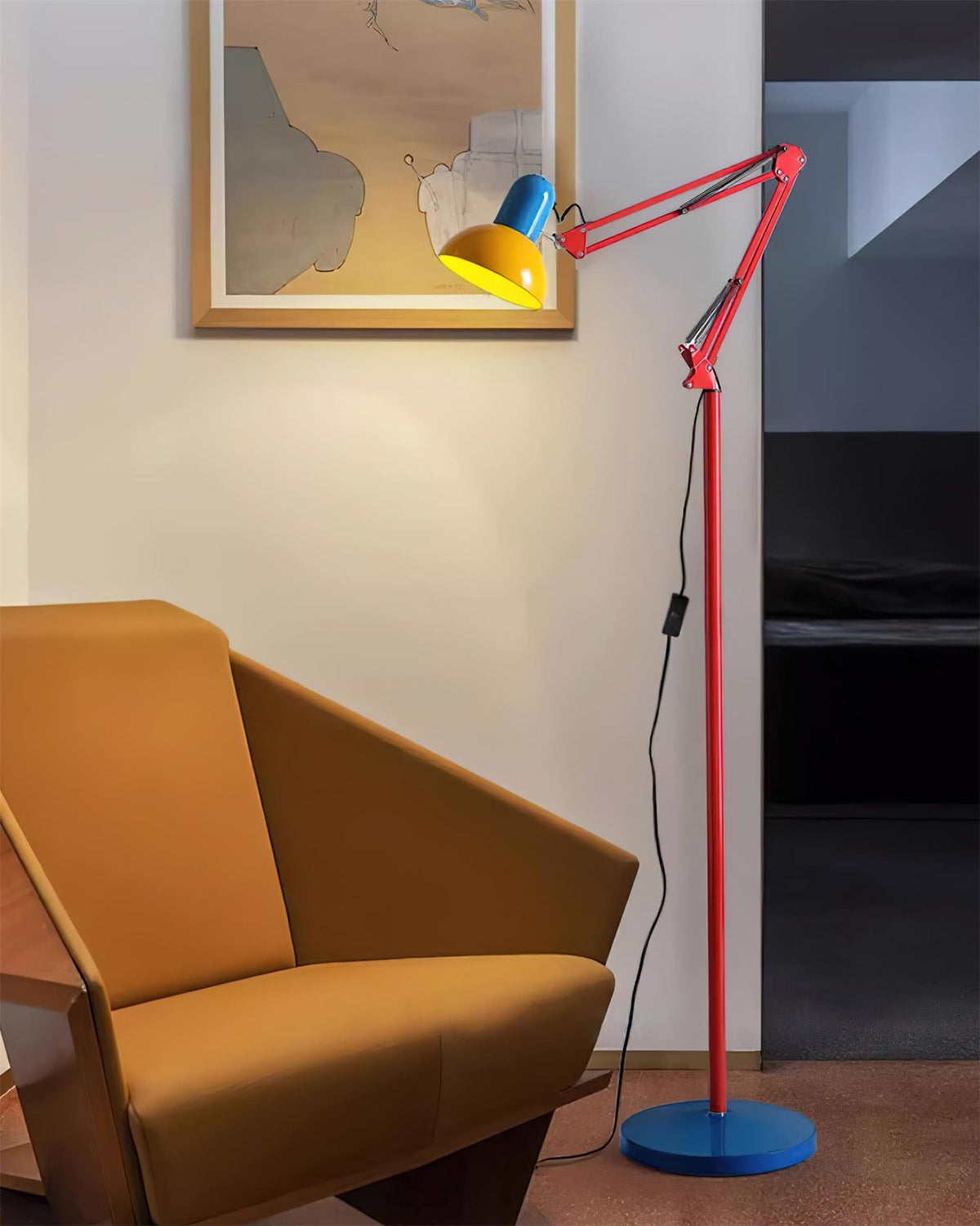 Flexo Color-Block Adjustable Floor Lamp — design detail 29