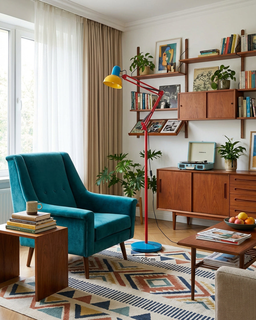 Flexo Color-Block Adjustable Floor Lamp — design detail 38