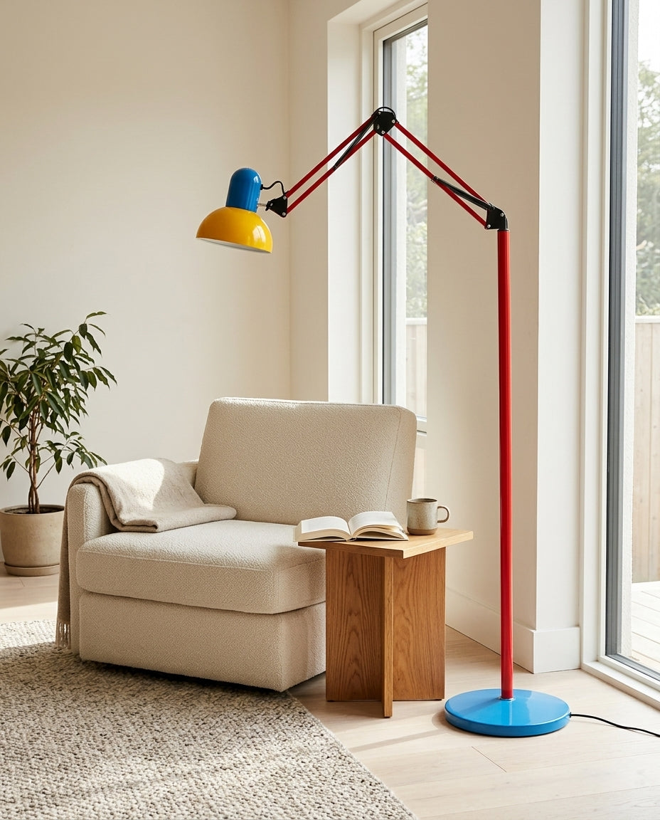 Flexo Color-Block Adjustable Floor Lamp — design detail 40