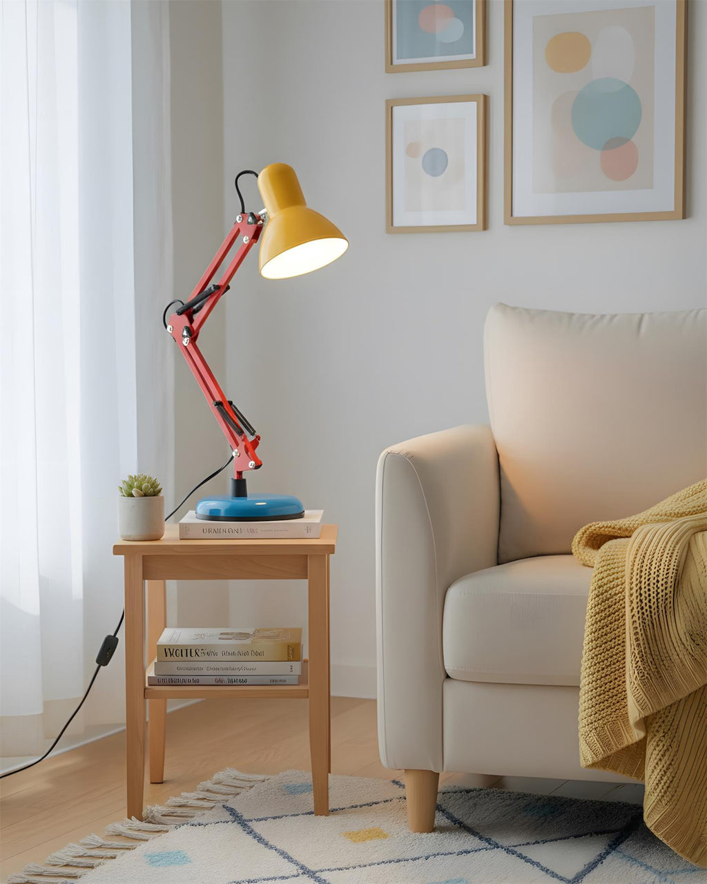 Flexo Color-Block Adjustable Table Lamp — design detail 6