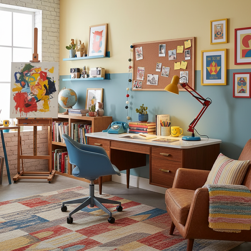 Flexo Color-Block Adjustable Table Lamp — design detail 22
