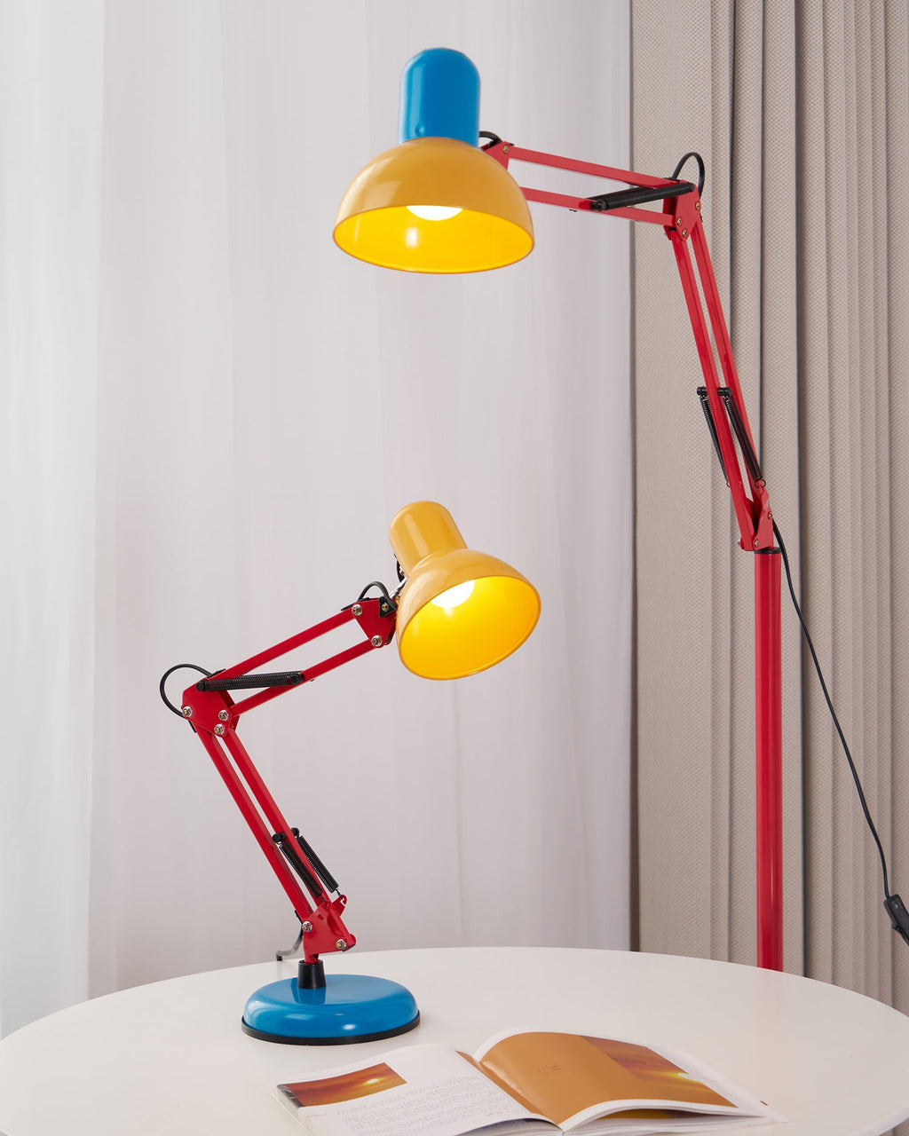 Flexo Color-Block Adjustable Table Lamp — design detail 43