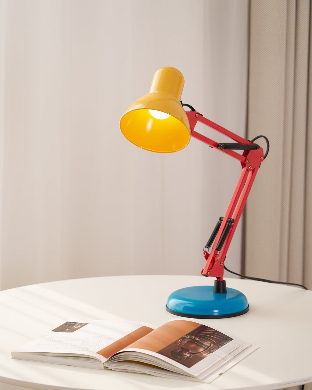 Flexo Color-Block Adjustable Table Lamp — design detail 49