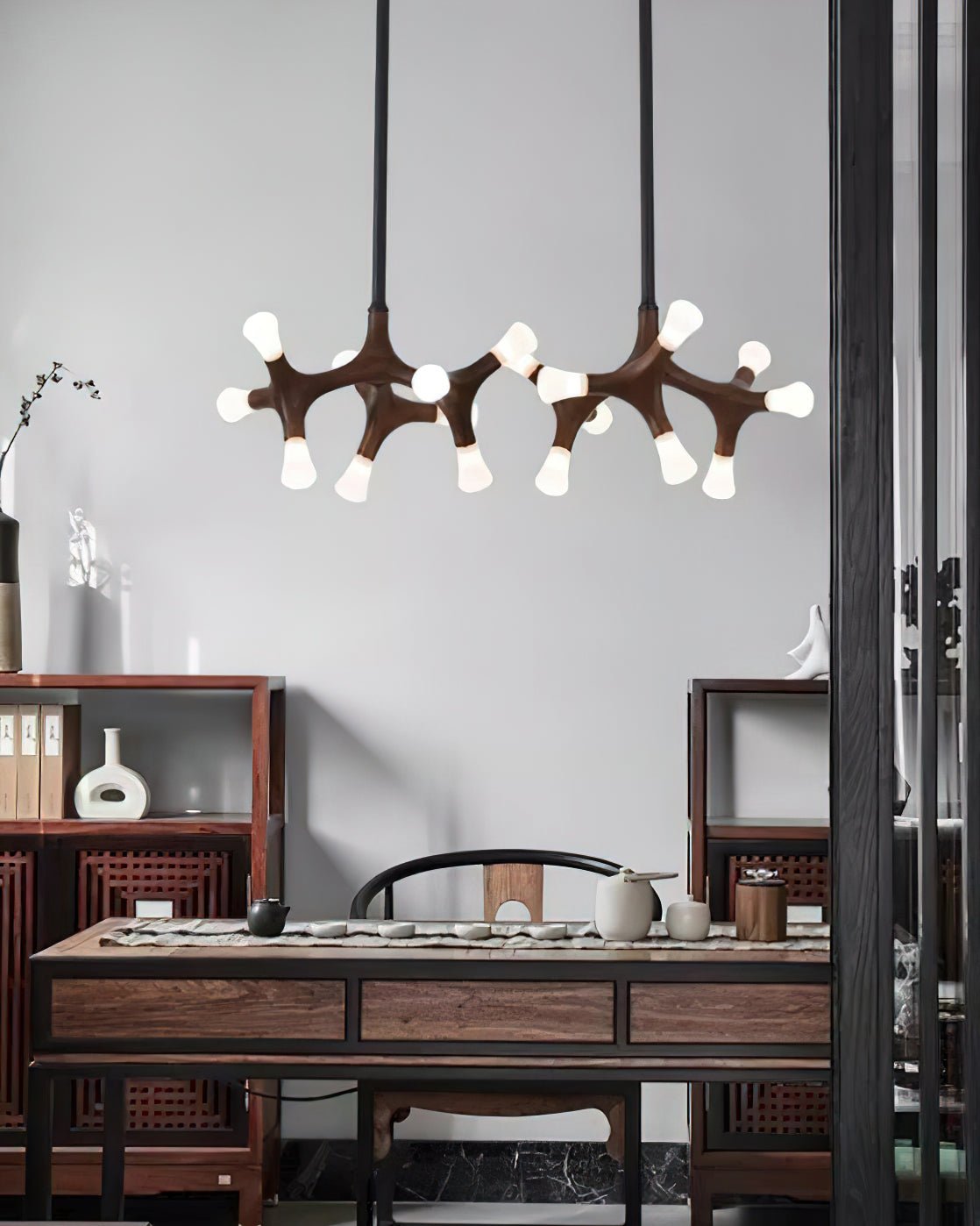Flower Bone Chandelier — product and interior detail 2