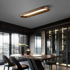 Flowing Cloud Wood LED Ceiling Light - product view 4