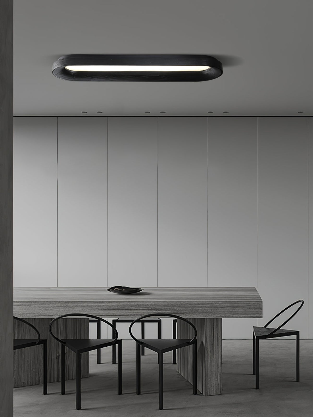 Flowing Cloud Wood LED Ceiling Light - product view 10